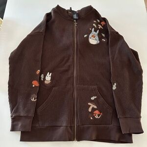 Rare Totoro Ghibli Oversized hoodie sz small